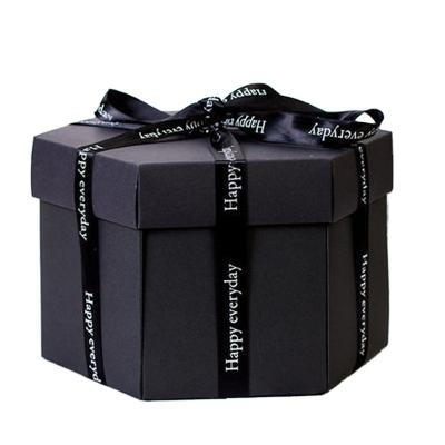 China Recyclable Creative Birthday DIY Album Photo Album Wedding Explosion Box DIY Explosion Box Romantic Surprise Gift Supplies for sale