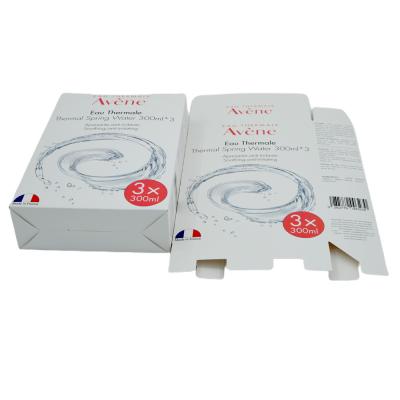 Cina Scatola di lusso di derivazione di trucco di Artpaper che imballa il toner della pulitrice di Skincare con la serratura di arresto in vendita