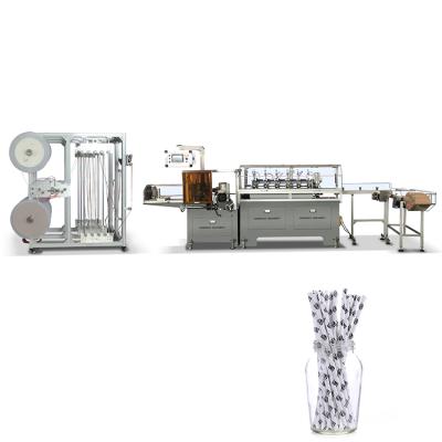 Chine Hotels Automatic Biodegradable High Speed Paper Drinking Straw Making Machine à vendre
