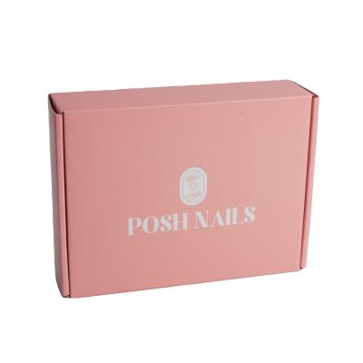 China Wholesale Recycled Paper Pink Mailing Box Manufacturer China Hot Sale Shipping Paper Boxes for sale