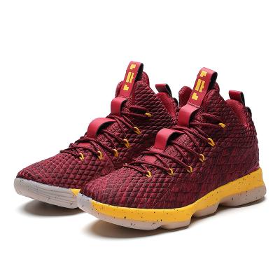 China Shock-absorbent/breathable/lightweight men basketball shoes street basketball culture male sports shoes sneakers shoes for men for sale