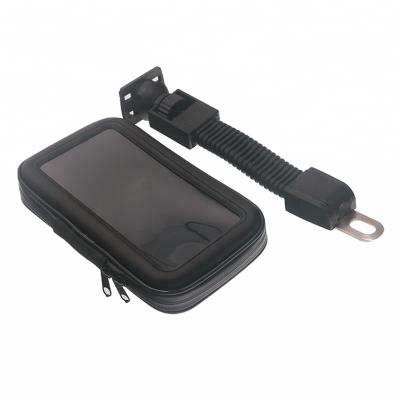China Factory Wholesale Universal Adjustable 360 Degree Bicycle Bike Phone Case Mount Waterproof Holder For Mobiles for sale