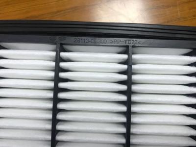 China Filtro de aire coreano blanco negro modificado para requisitos particulares de motor de coche de los PP 28113-D3300 en venta