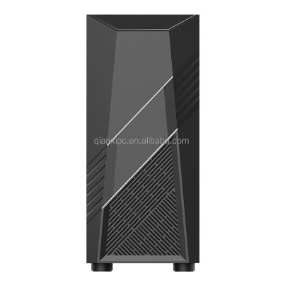 China With Fan The Latest Split Type Power Shroud R17 Black Gaming Computer Casing for sale