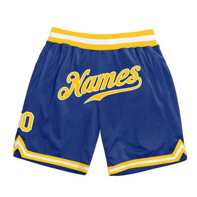 China Wholesale Anti-UV Double Layer Mesh Zipper Pockets Just Put Embroidery Stitched Custom Men's Basketball Shorts for sale