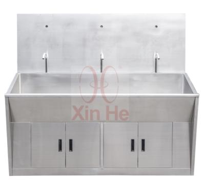 China Industrial Stainless Steel 304 Hospital Hand Wash Sink For Hospital Wash Hand Basin for sale
