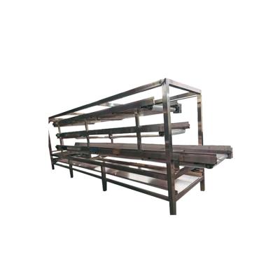 China Snack food factory Snack food puffing food production line use Multi-layer cooling belts fried food cooling belt for sale