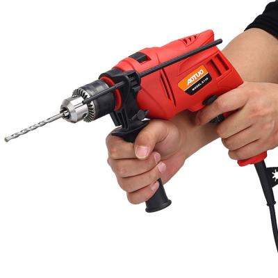 China 710W Multifunction Cordless Impact Drill EU Charger Electric Hammer Dril Adjustable Speed 6136 for sale