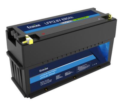 China Ecolite LFP 12.8V 690Ah Marine LiFePO4 batterij Betrouwbare stroom voor boten en jachten Te koop