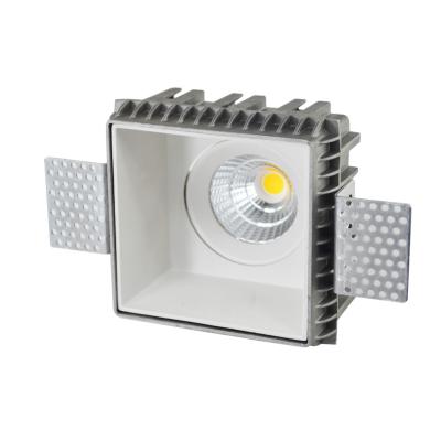 China Modern Adjustable Trimless COB Spotlight Downlight Modern LED Design For Hotel Project 7W Spot Down Light for sale