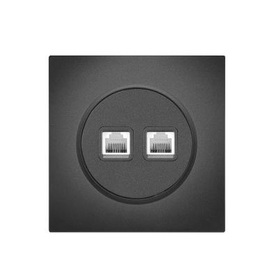 China Songri European Standard 250V 16A 1 Strip Residential/Multipurpose Computer Network Wall Socket for sale