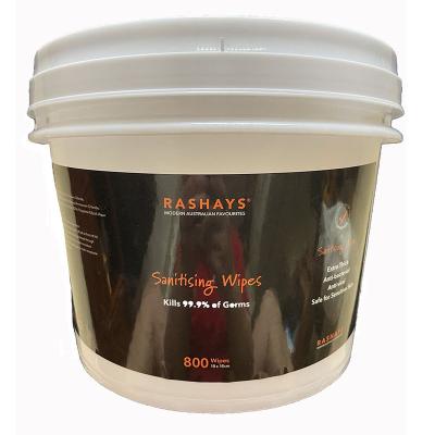 China Kill 99.99% Germs 800 Pieces Disinfection Wet Towel In Canister Bucket Tub Cheap Wipes for sale