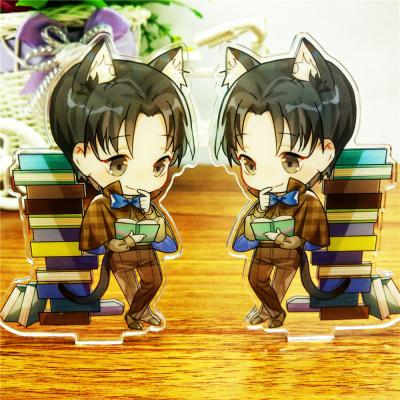 China Decoration Free Sample Double Sides CMYK Printing CNC Cut Standee Custom Acrylic Anime Acrylic Stand for sale