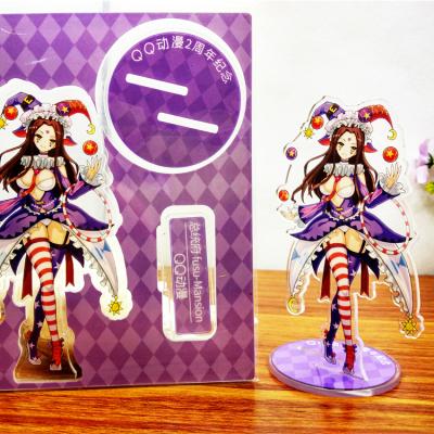 China Decoration Free Sample Offset Printing CNC Cut Acrylic Standee Custom Acrylic Anime Character Standee for sale