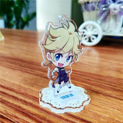 China Promotion Gift Free Sample One or Two Sides Print Stand Custom Acrylic Anime Character Standee Anime Stand Display for sale