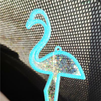 China Custom Print Cheap Clear Acrylic Glitter Key Chain Shape Key Chain Heart Letter Shape Key Chain Glitter Keychain Sale for sale
