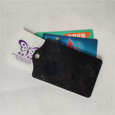 China Fashion Free Sample Promotion Gift Glitter Print Card Holder ID Card Holder Plastic Acrylic Bus IC Card Holder Wallet Custom Wholesale for sale