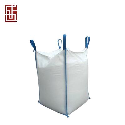 China Strong stretching power Flat bottom bulk spout 1 cubic meter firewood bitumen big fireplace wood bag for sale
