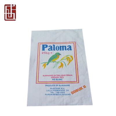 China Safety 25kg China New Mill Design Sale Air Welding PP Woven Flour Sack for sale