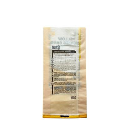 China Moisture Proof Fish Feed Dried Artemia Cysts Fish Meal Empty Laminated Packaging Material Woven Transparent Mesh Bag Polypropylene 25kg for sale