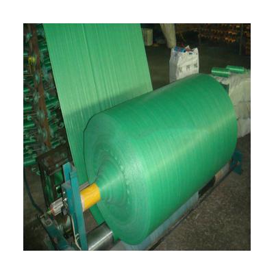 China 2019 Safety Raffia Roll Green Color PP Woven Black Anti-Slip For Grains Bags for sale