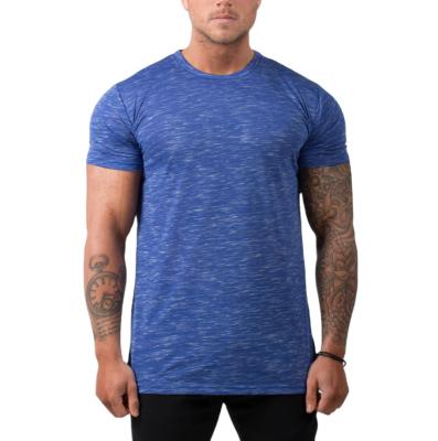 China Anti-Wrinkle Dryfit Muscle Fit Custom Transfer T-shirt Custom Brand Rhinestone Tshirts Custom Brand Designer Baseball Gold Tee Men's T-Shirt for sale