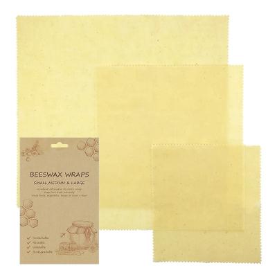 China Food Wrap All Nature No Dyes Organic Wrapping Paper Beeswax Food Wrap for sale