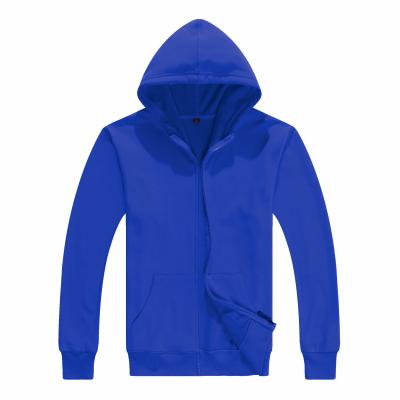 China 2022 New Fashion Style Solid Color Zipper- Cotton Fleece Hoodies Unisex Breathable 100% Sweater for sale