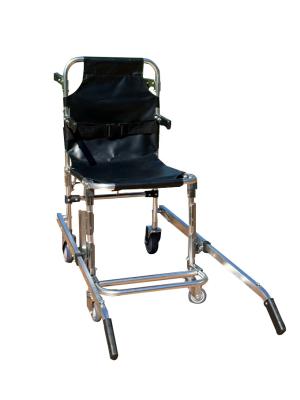 Cina Stretcher per scale pieghevole di alluminio ingrossato con tessuto in PVC 4 ruote e 6 maniglie in vendita
