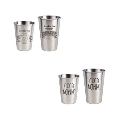 China 2021 Newest Fashion Sustainable Wholesale High Quality Stainless Steel Beer Mug With Handle for sale