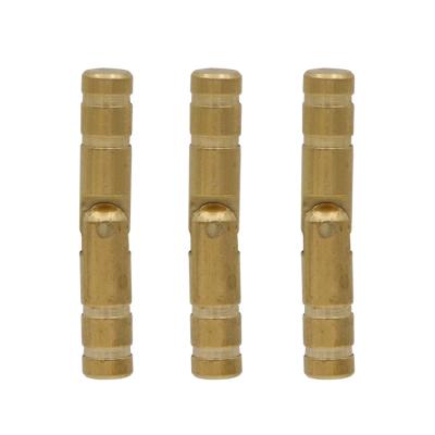 China Void Acrylic Box Metal Accessories 90 Degree Hinges Small Brass Barrel Hinge Box Cylinder Concealed Invisible Hinge for sale