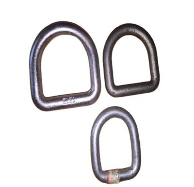 China Iron Triangle Metal Buckle High Strength Forged Steel D Clip for sale