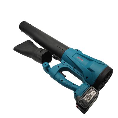 China DETUO 20V Blower Leaf Vacuum Cleaner Dust Snow Garden Car Fans High Speed Portable Handheld Cordless Leaf Fan D26002 for sale