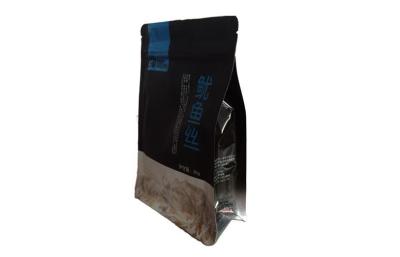 China Bolsos de la cerradura de la cremallera del envase de plástico de la bolsa de la parte inferior plana de Matt OPP para la nuez en venta