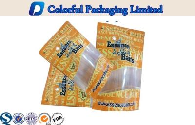 Китай пластичные Degradable прикормом рыб 1Lb относящие к окружающей среде стоят вверх мешок с окном продается