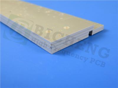 中国 ロジャースTC350 60milの倍はPCB熱的に循環させたアンテナのための液浸の金そしてグリーン・マスクと味方した 販売のため