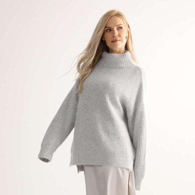 China Whosale NEW High Quality Anti-wrinkle 2020 Winter Styles Knitted Fashionable Custom Women Sweater Oversized Bulky for sale