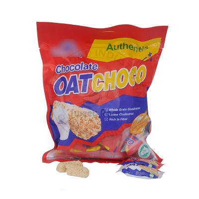 China Halal Natural Hot Selling Natural Chocolate Oatmeal Choco Ball In Bag Packing for sale