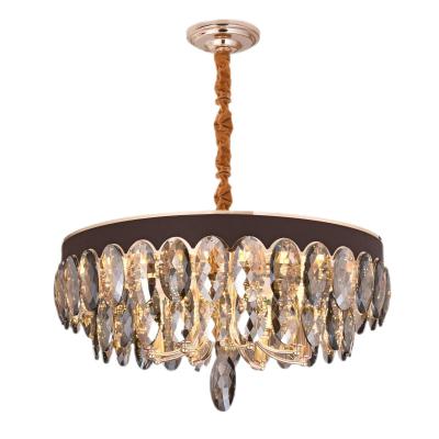 China Residential Interior Lighting Decoration Living Room Bedroom Luxury Lighting Light Luxury Crystal Chandelier for sale