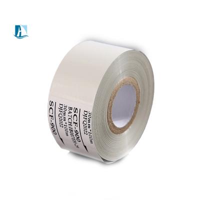China Cintas de impressora resistentes a arranhões de 50 mm * 100 m Tamanho para estampagem e impressão a quente à venda