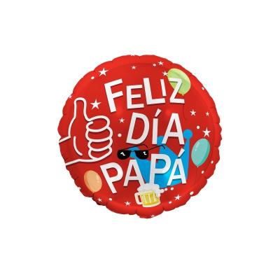 China Party Decoration Fathers Day Party Decorations Balloon 18 Inch Happy Father's Day Foil Balloon for sale