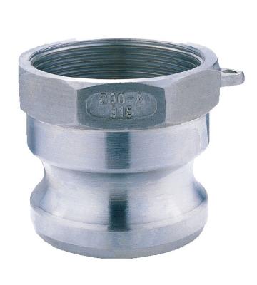 China Stainless steel Camlock coupling Type A SS304 or SS316 For Gasoline / Oil truck for sale