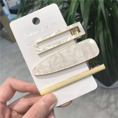 China Unique Simple Design Hair Clips Various Color Girls Alligator Hair Clips Jewelry Fashion Trendy Accessories for sale