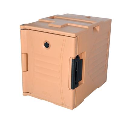 China Safety Hotel Product Insulated Single Box Food Warmer Hot Food Warmer Container Pan Carrier for sale