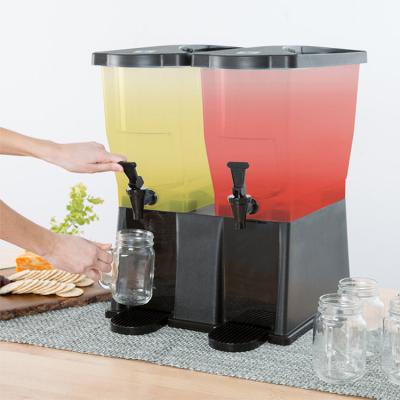 China Hotel Cold Serving Beverage Restaurant Industrial Beverage Dispenser 22L Beverage Dispenser Fast Food Juice Cool Drink Dispenser for sale