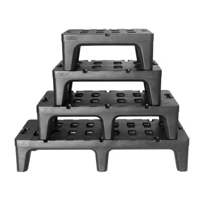 China Strength And Stability Plastic Commercial Dunnage Rack For Restaurant Hotels for sale