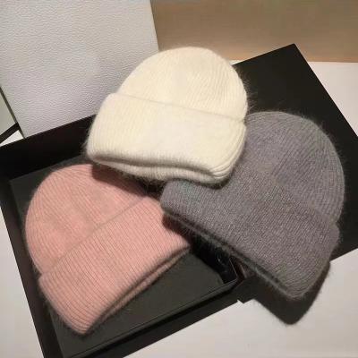China 2021 Hot Wholesale JOINT Round Hat Vintage Ladies Knitted Fitted Hats Beanie Winter Hats for sale