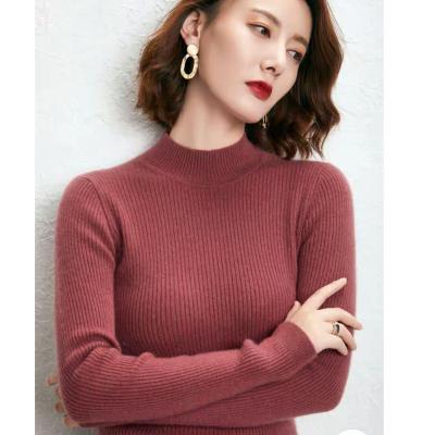 China Nknitwear Breathable Tops Supplier Wholesale Wome Sweaters Turtle Neck Ladies Winter Long Sleeve Sweaters for sale