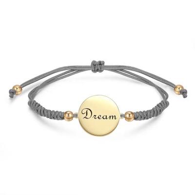 China 2022 Environmentally Friendly Braided Bracelet Various Jewelry Custom For Men And Women Match Balls for sale