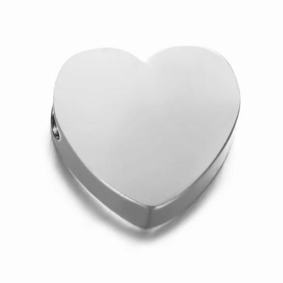 China Stainless Steel Jewelry Charm Heart Pendant Charms Small Casual/Sporty Wholesale Tiny Pendant Heart Shape For Jewelry Making for sale